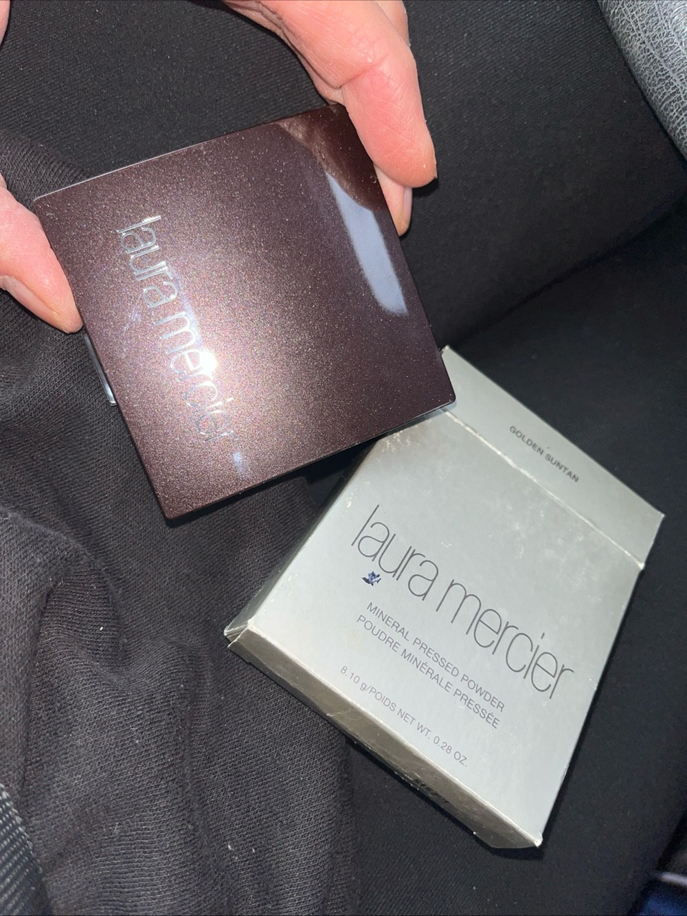 Laura Mercier Pressed Mineral Powder - Golden Suntan Compact-RARE-HTF
